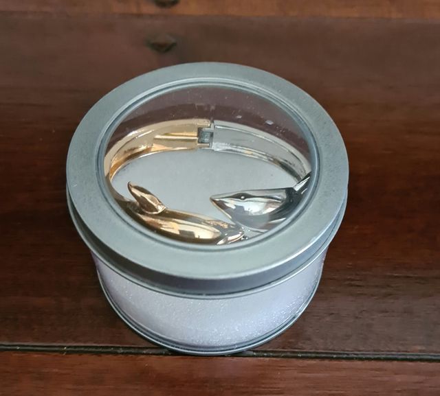 Pulsera brazalete delfines