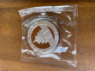 Panda Chino 2005 Moneda de plata