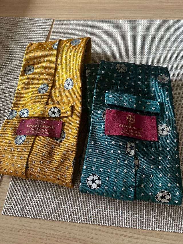 corbatas oficiales Champions league