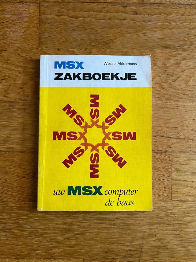 MSX Zakboekje libro