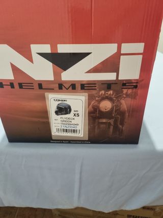 2 cascos para moto NZI Helmets XS y xl
