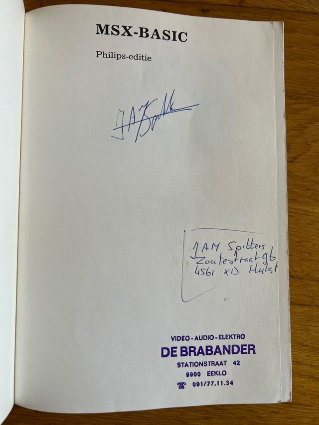 Libro MSX BASIC de Albert Sickler