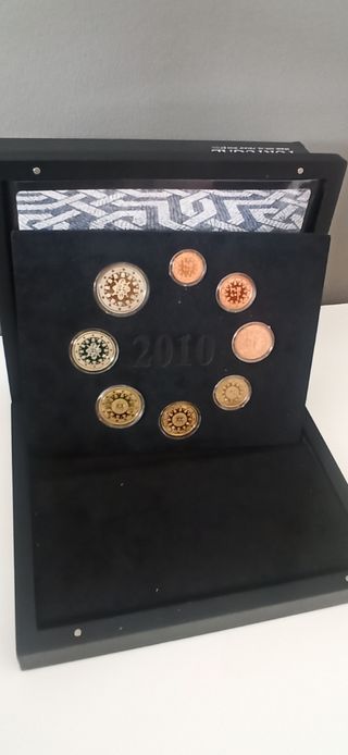 Euro serie Portugal 2010 estuche Proof 8 valores