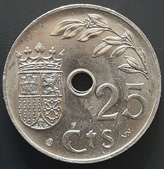 España 25 Céntimos 1937 (Viena) ¡SC!