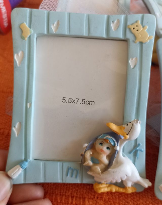 Marco foto niño , detalle bautizo