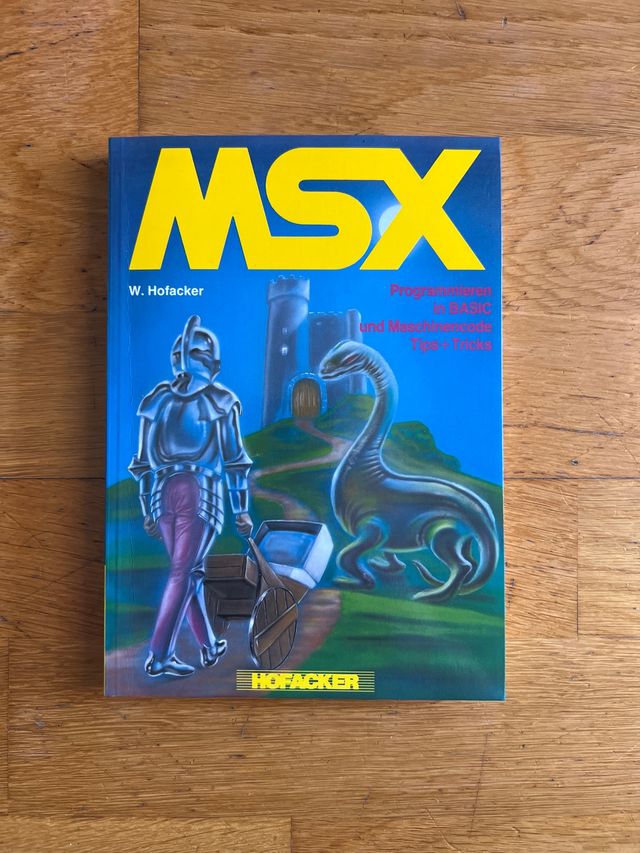 Libro MSX Programmieren in BASIC... en alemán