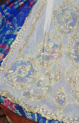 Traje de fallera niña