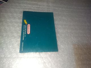 Manual F-1 Race Nintendo Game Boy Clásica