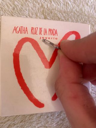 Colgante corazón Agatha Ruiz de la Prada