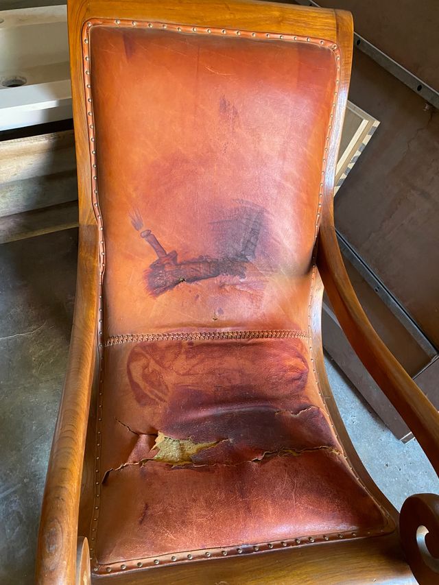 Butacas de cuero de "La favorita"