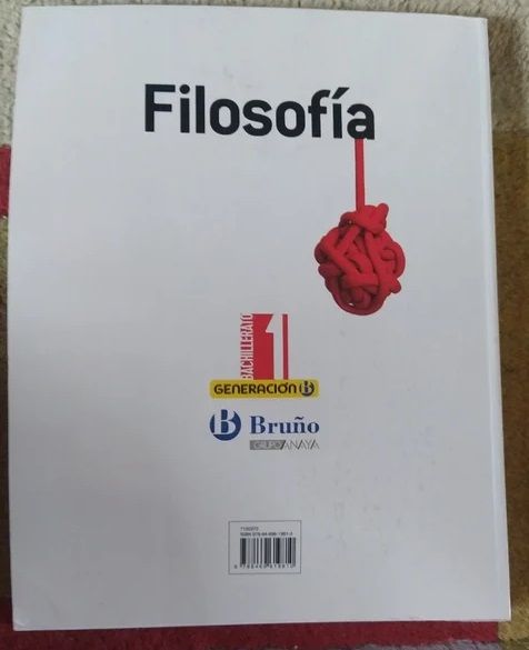 Filosofía 1°Bach editorial Bruño97 resaltado