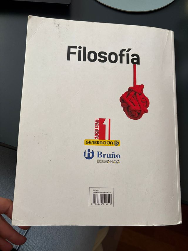 Filosofía 1°Bach editorial Bruño97 resaltado
