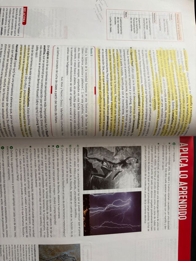 Filosofía 1°Bach editorial Bruño97 resaltado