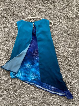 Camisa sin manga blusa Desigual talla XS