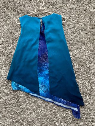 Camisa sin manga blusa Desigual talla XS