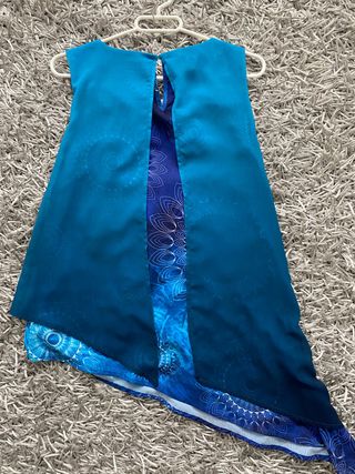 Camisa sin manga blusa Desigual talla XS