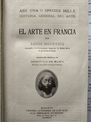 Historia General del Arte. Francia