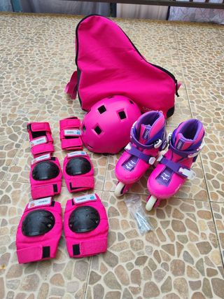 Patines y protecciones 