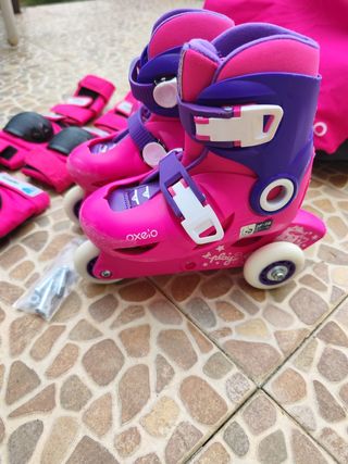 Patines y protecciones 