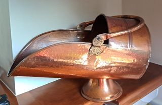 Porta Leña y Carbón para Chimenea