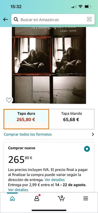 Libro "Vida de una fotógrafa" Leibovitz REGALAZO