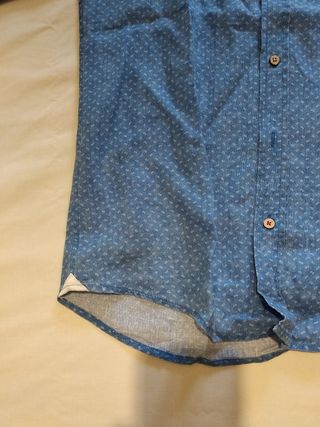 Camisa El Ganso azul talla 37