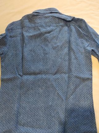 Camisa El Ganso azul talla 37