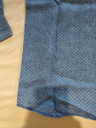 Camisa El Ganso azul talla 37