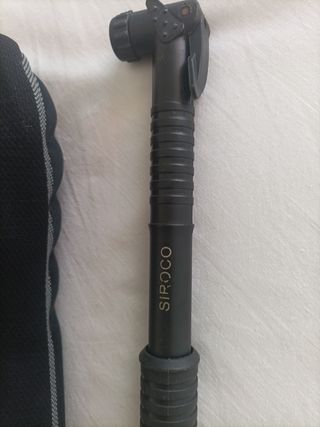 Lote ciclismo: casco, sillín acolchado