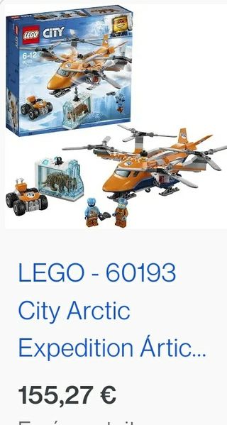 Lego City 60193. Expedición Ártico