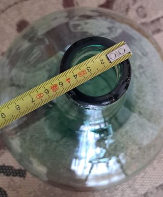 DAMAJUANA O GARRAFA DE CRISTAL (GRANDE)