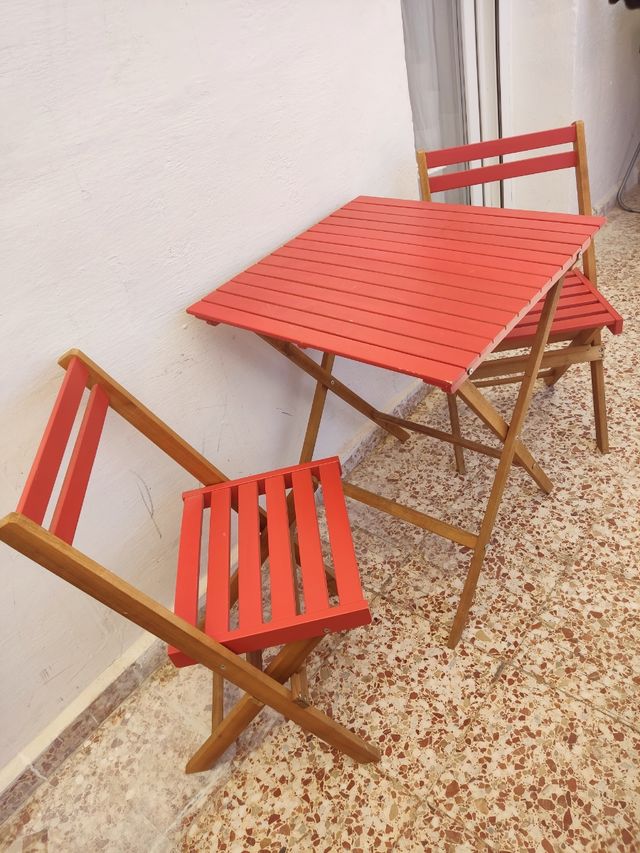 Juego de terraza