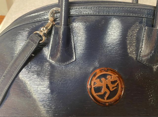 Borsa blu Piero Guidi