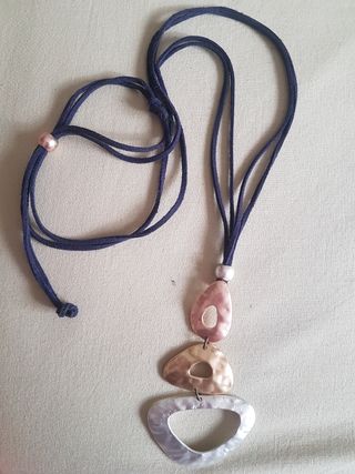 colgante y pendientes plata