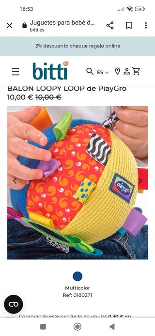 bola actividades bebe