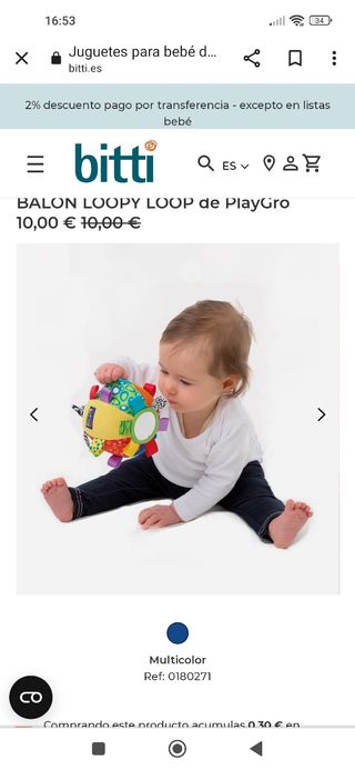 bola actividades bebe