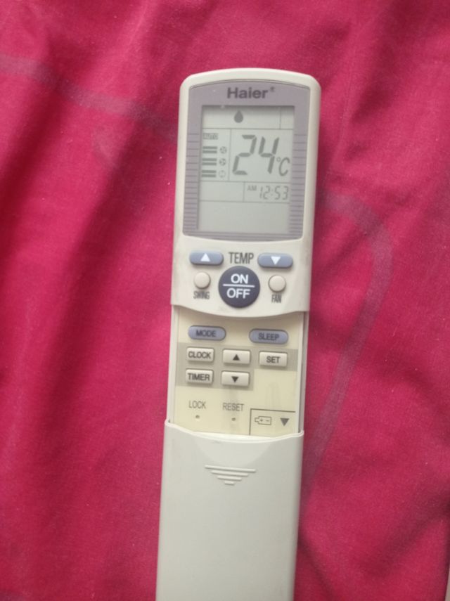 Mando aire acondicionado  los