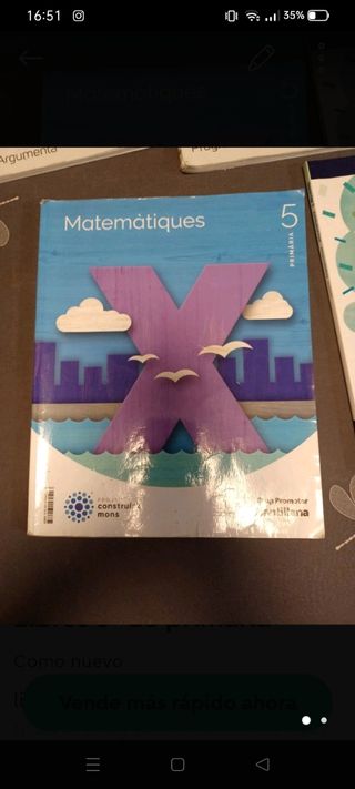 libro matemáticas 5⁰ primaria