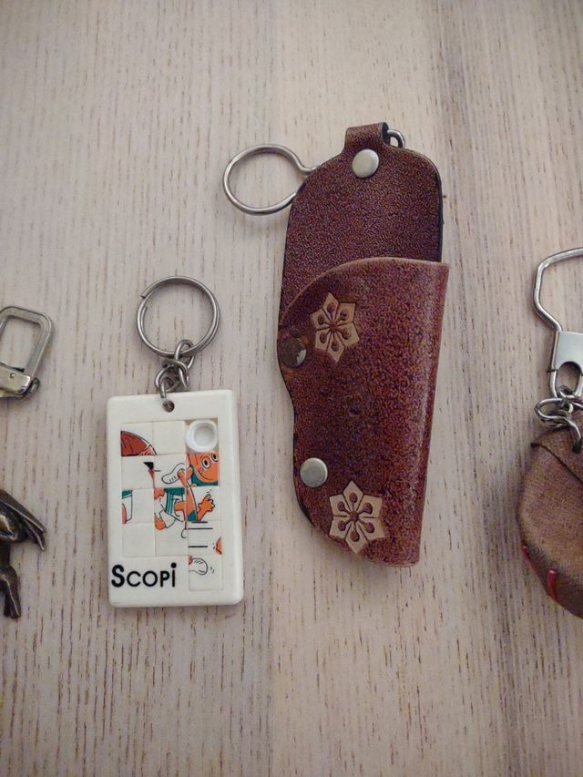 Lote 7 llaveros diversos