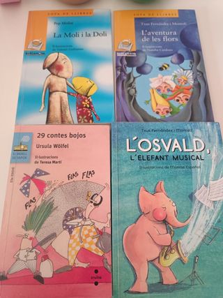 Libros lectura Fundació Llor 1r, 2n, 3r