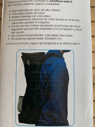 bolsa hoverboard (en su caja sin abrir)