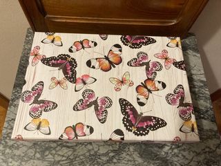 Quadro dipinto a mano su seta