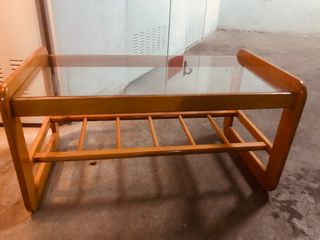 Mesa auxiliar cristal