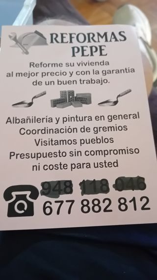 albañilería y pintura gremios