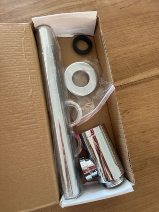 Sifon metalico lavabo