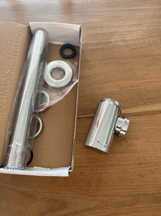 Sifon metalico lavabo