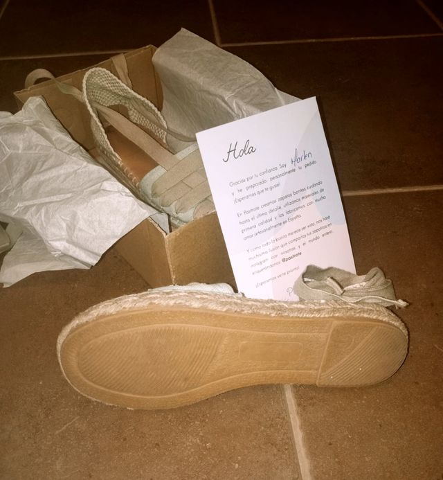 alpargata pasitrote verde salvia 34