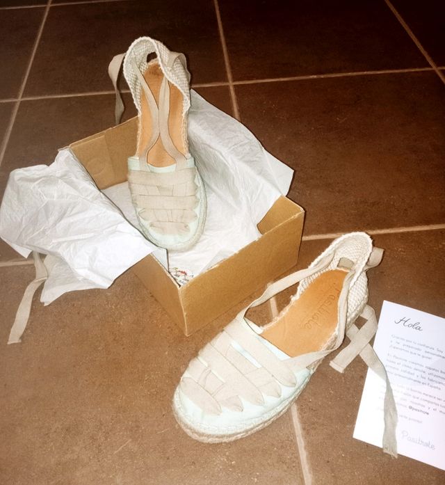 alpargata pasitrote verde salvia 34