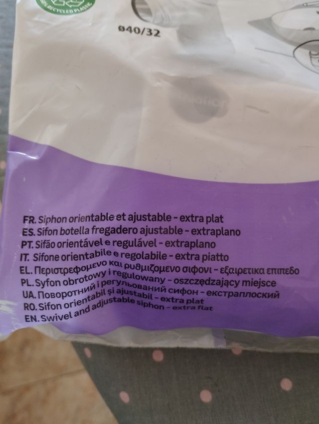 Sifón Equation 32-40mm