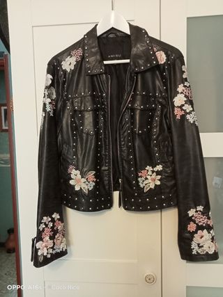 Cazadora de cuero (sintético)